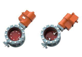 Safety shut-off valve (SHV) gas EK-113M DN 300 Ru 1,6 MPa