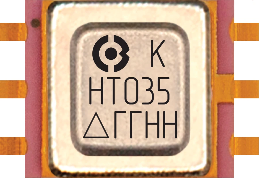 Microcircuit K5306NT035 integrated digital temperature sensor with I2C control interface in 5221.6-1 / 5221.6-3 package