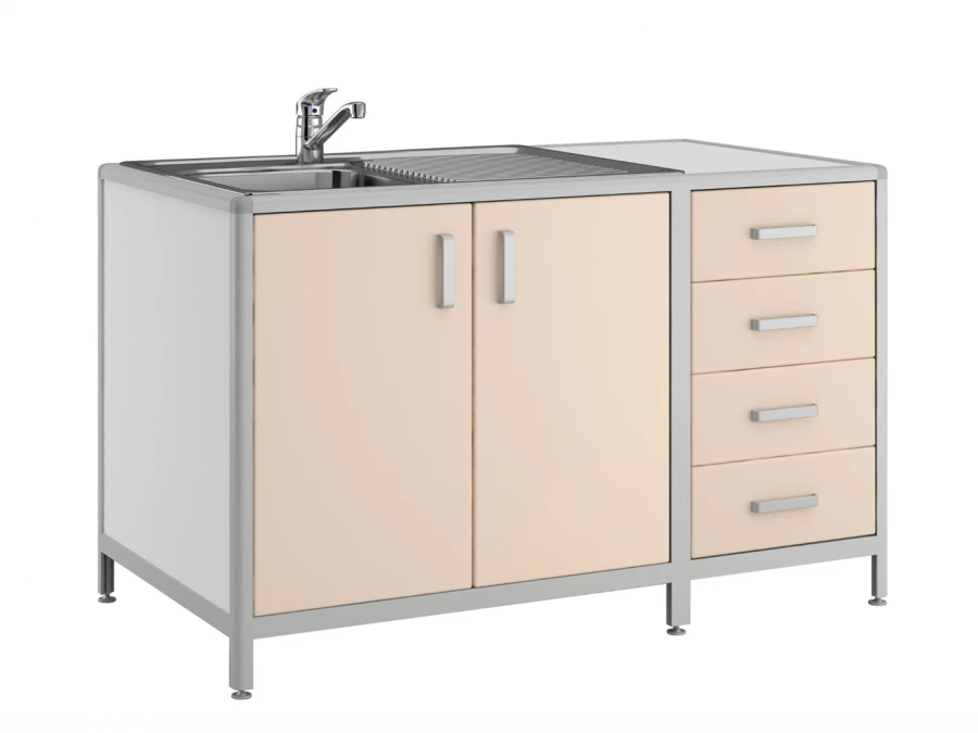 Laboratory table with sink Elite series: SLM.02.03