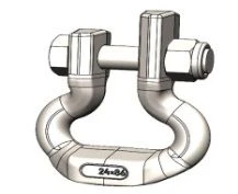 Connecting link, type: 2, version: 4, standard size 24x86, TU 3149-019-00165735-2007