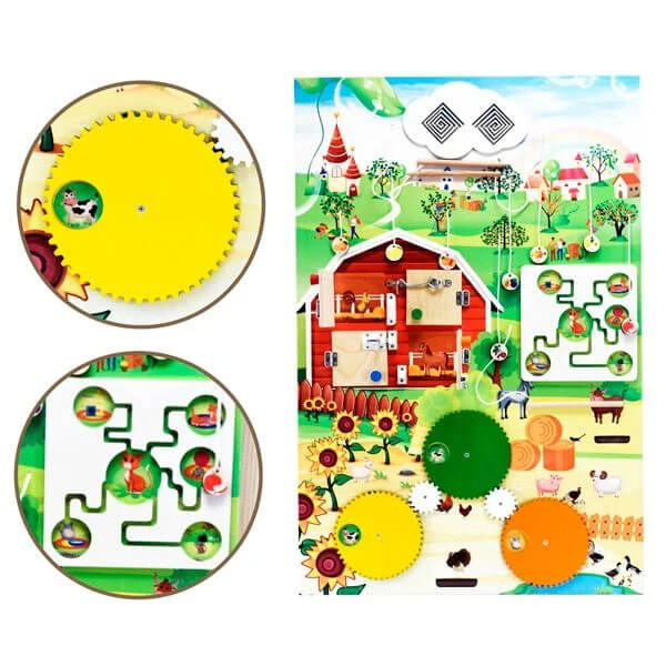 Biziboard (didactic panel) FRUIT GARDEN