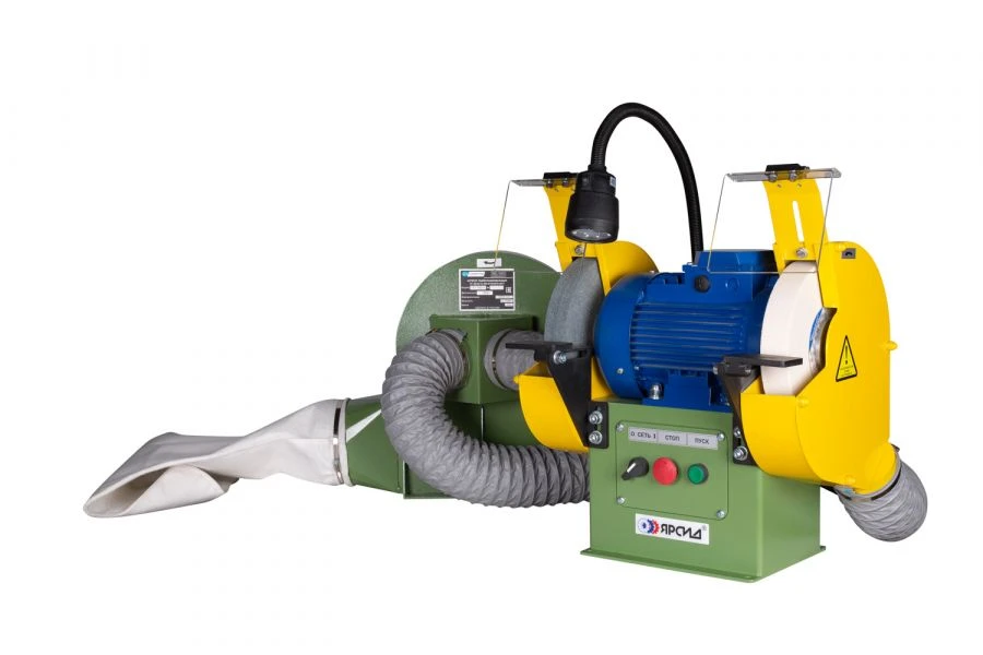 Sharpening and grinding machine TSH 1.25 with hoover PP-750/U