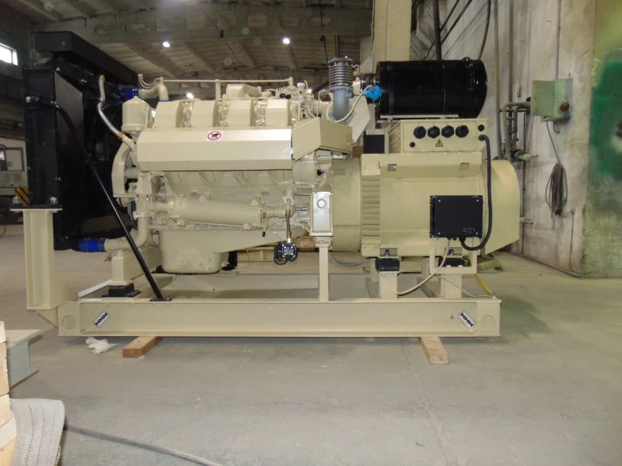 ADG 200/1500 M4(OM4) and its accessories - ship emergency diesel generator complying with the Rules of the Russian Maritime Regi
