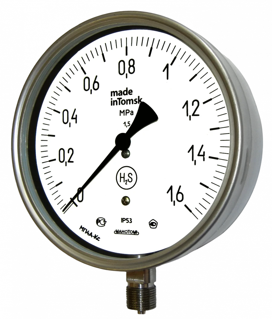 Pressure gauge MP4A-Ks