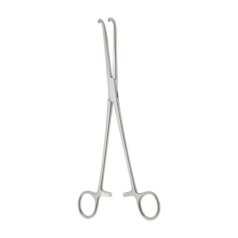 TZ-01-286-22,5 Paediatric deep cavity hemostatic clamp No.2, curved, 225 mm