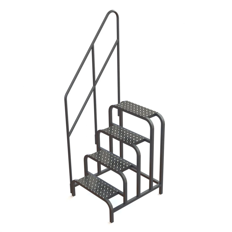 Mounting stand with 4 steps aluminium PM-1000-150