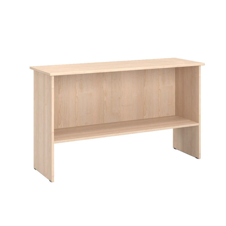 Cabinet for computer attached to the head's desk