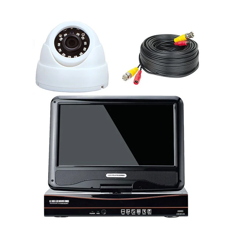 Ready-made set of 2Mp AHD video surveillance for summer cottage, home, office with 1 camera with microphone PS-AHD-9104CM