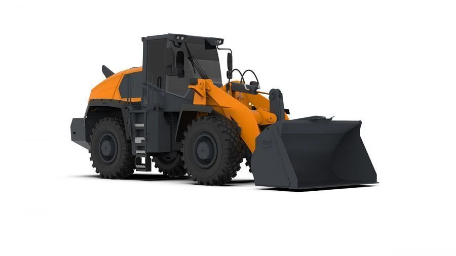 Front loader single-bucket wheel-type front loader model P430 (YaMZ engines)
