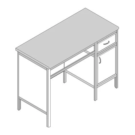 Working doctor's table MA-1/3