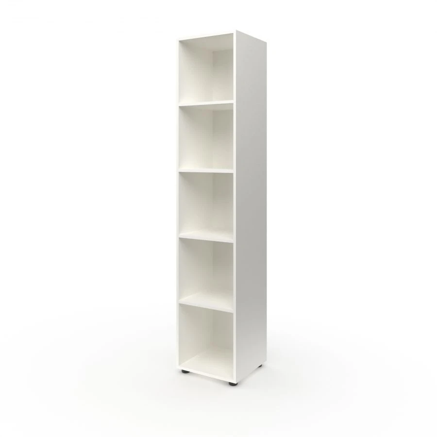Narrow open cupboard for teaching aids