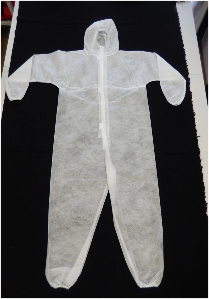Disposable non-sterile isolation suit SIMPATICA 1-01/1-02/1-03/1-04/1-05 as part of SIMPATICA Olympic