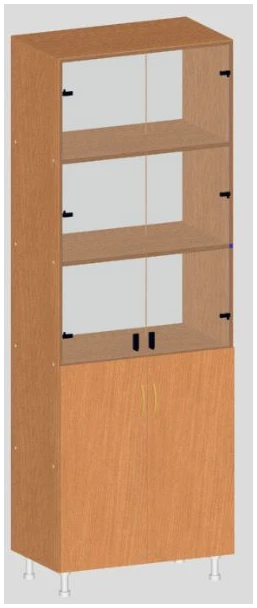 Manual cupboard with glass Art. no. U.01.04