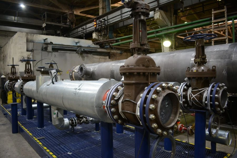 Block of recuperative heat exchanger "condensate-condensate" 300T-1/1 black BRT-4,0(300T-1/1-BV)USK.00.00.000 TU 3600-017-002205