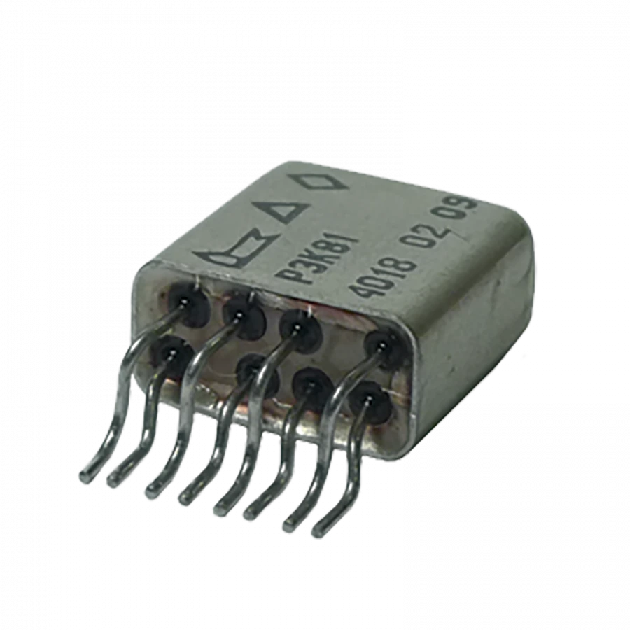 Electromagnetic unpolarised low-frequency relay REK 81