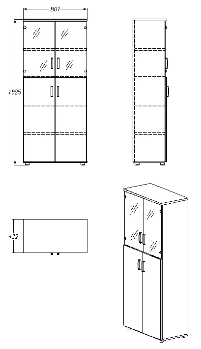 Wardrobe (series 407.80.183)