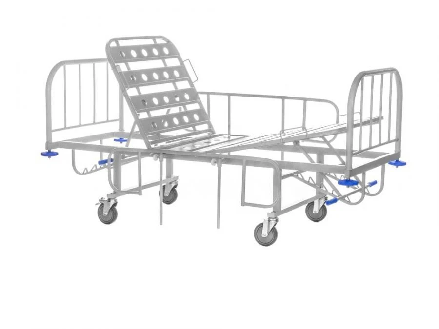 Functional bed for medical institutions according to TU 9452-001-81150649-2011 three-section KMF (BY-103) with accessories