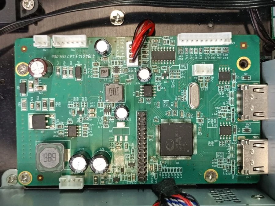 Module of electronic control of monoblock power supply