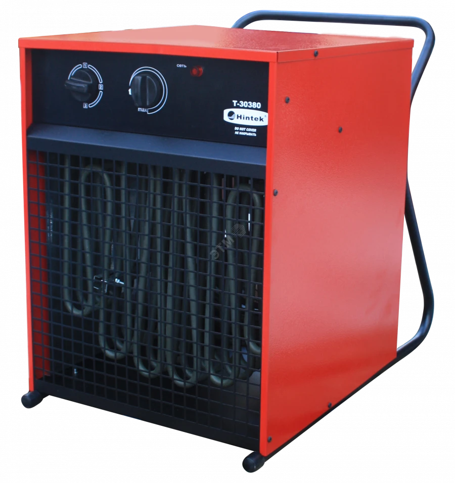 Electric fan heater, "Hintek" trade mark, model T-30380