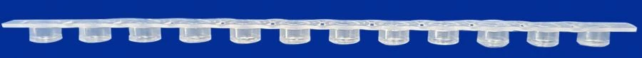 Disposable plate for laboratory research according to TU 32.50.50-017-54287340-2021: Flat 12-well lid to plate PL-2-9.