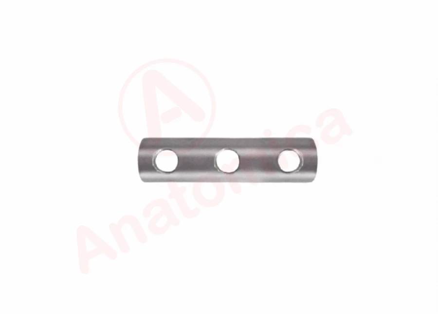 1/2 tube plate with angular stability