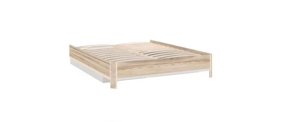 Marta LD.636360.000 Bed frame 1200 with lifting mechanism (White/Desira Ash )
