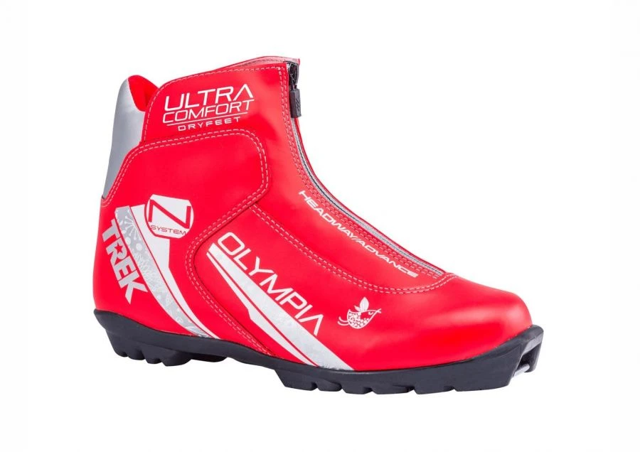 Women's ski boots TREK Olympia1 red (silver logo) S