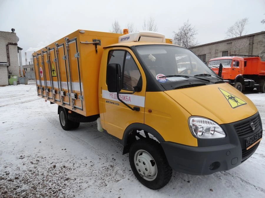Sanitary vehicle for medical waste transportation (ASPMO) 59087R-5
