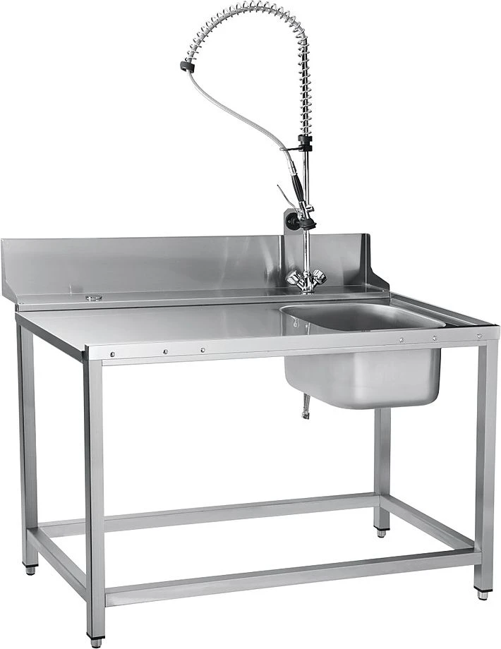 Prewashing table SPMP-7-4 with showering device