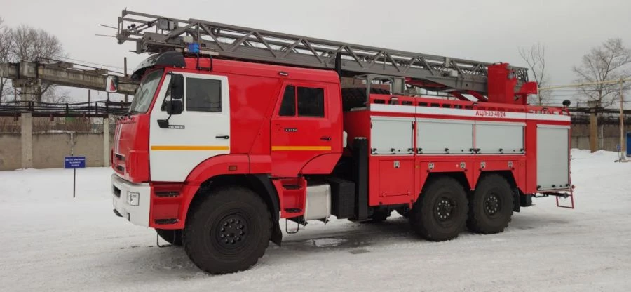 Fire tanker truck with ladder ACL-3,0-40-24 (43118) 72-TV
