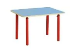 Height-adjustable two-seater preschool children's table Art. no. 00014