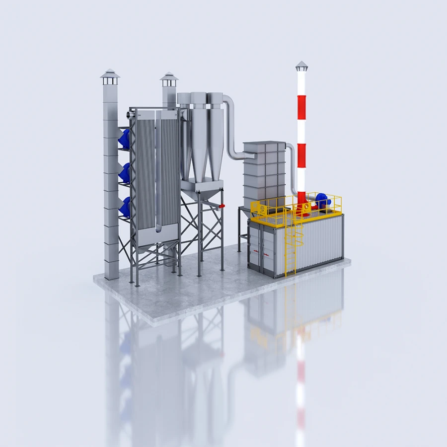 TYPHOON DRY SORPTION GAS CLEANING SYSTEM