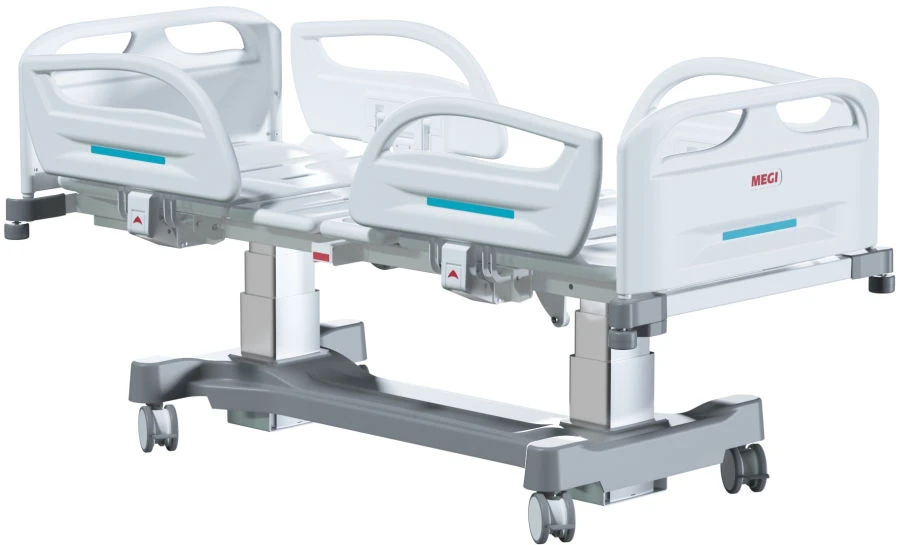 MEGI Swift 3 Medical functional bed with column type electric height adjustment, plastic backrests,