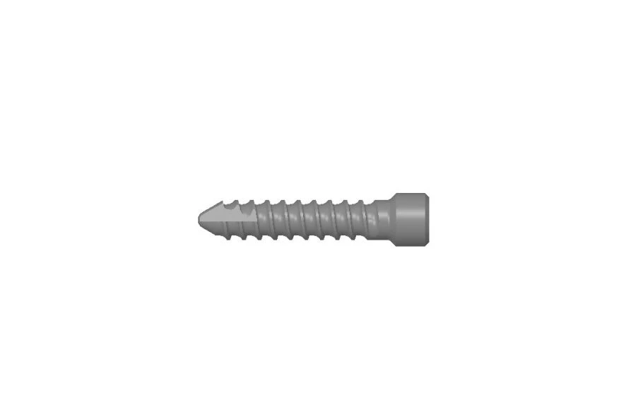 Distal locking screw, 4.5 mm diameter, 26 to 70 mm long, 2 to 5 mm pitch, article number 26.32.XXX