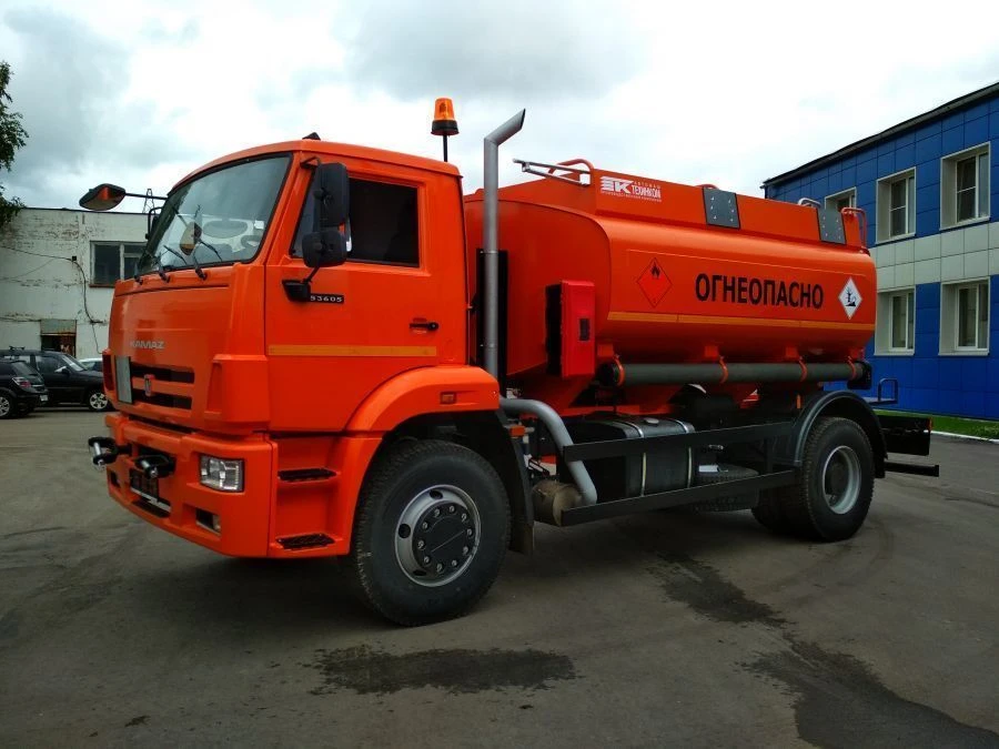 Tank truck AC-10, type TK142010 (modification 4693B5) on chassis KAMAZ KAMAZ-018/2011/TRCU-2axle-102