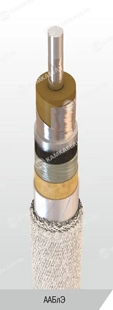 Cable for electrostatic precipitators with aluminium conductors, with impregnated paper insulation, for 110 kV of AABlE grade