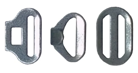 Clasp for tie 2406 white zinc STB 1302-2002