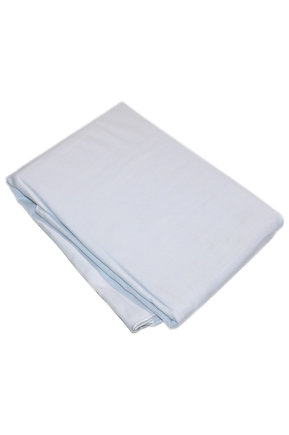 Pillowcase pillow top white calico with flap 50x60cm