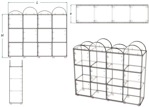 Children's wall Antoshka (DSAN series)