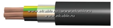Flexible power flexible cable for voltage 660 V KG