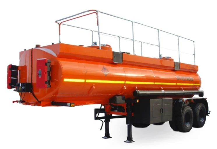 Semi-trailer-tanker for oil products PTC NEFAZ 96741, without pumping unit