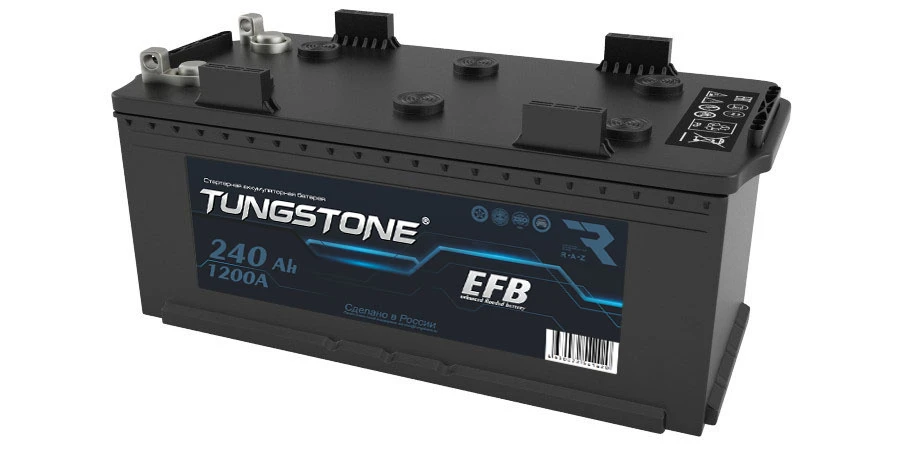 Accumulator lead starter battery Tungstone 6ST-240