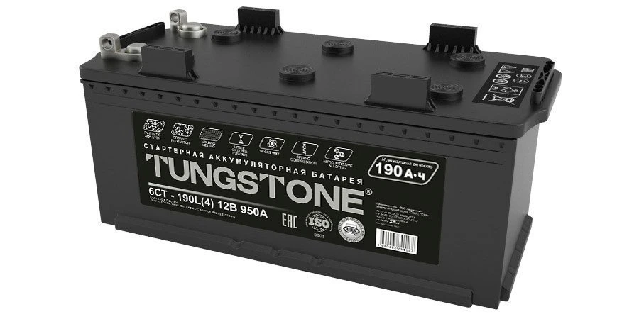 Accumulator lead starter battery Tungstone 6ST-190