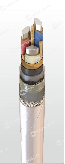 Power cables with aluminium conductors with impregnated paper insulation for voltage 6, 10 kV of AABnlG(A) grade