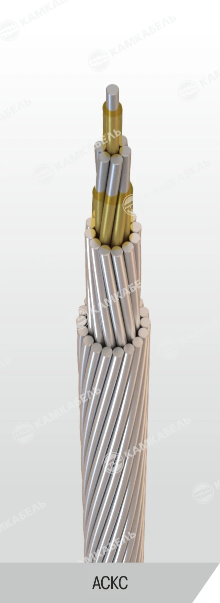 Non-insulated wires for overhead power lines ASCS grade