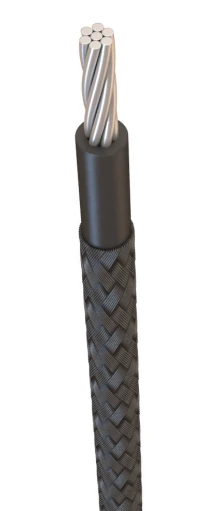 Flexible power wires with aluminium core with rubber insulation for voltage 660 V of APRTO grade