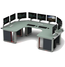 WALL series modular supervisory console