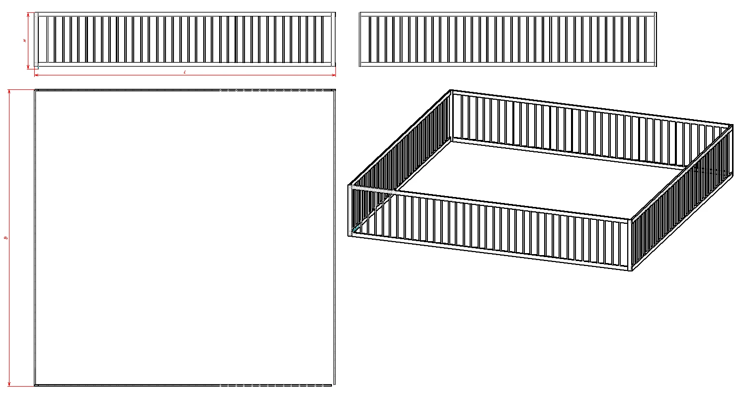 Playpen for children (series MD.1)