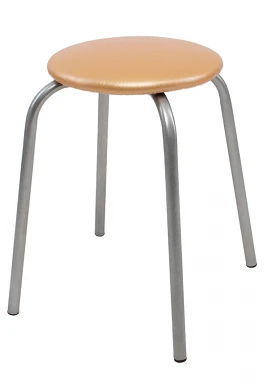 Stool on metal frame 18 radius Krug