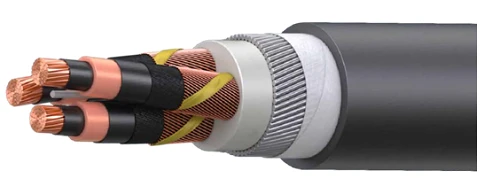 Power cables with copper conductors insulated with ethylene-propylene rubber for voltage 0,66, 1, 3 kV of Vz-RePGng(A)-HF-HL gra